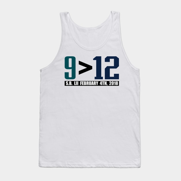 Foles Greater Than Brady Tank Top by StadiumSquad